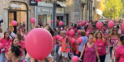 Stands de sensibilisation, flashmob, Marche rose... La lutte contre le cancer du sein ne faiblit pas à Draguignan