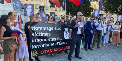 Guerre en Ukraine: un rassemblement pro-Poutine place Garibaldi à Nice