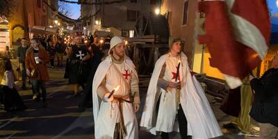 C'est parti pour 3 jours de fête à Biot: les chevaliers de l'ordre des Templiers prennent possession du village jusqu'à dimanche