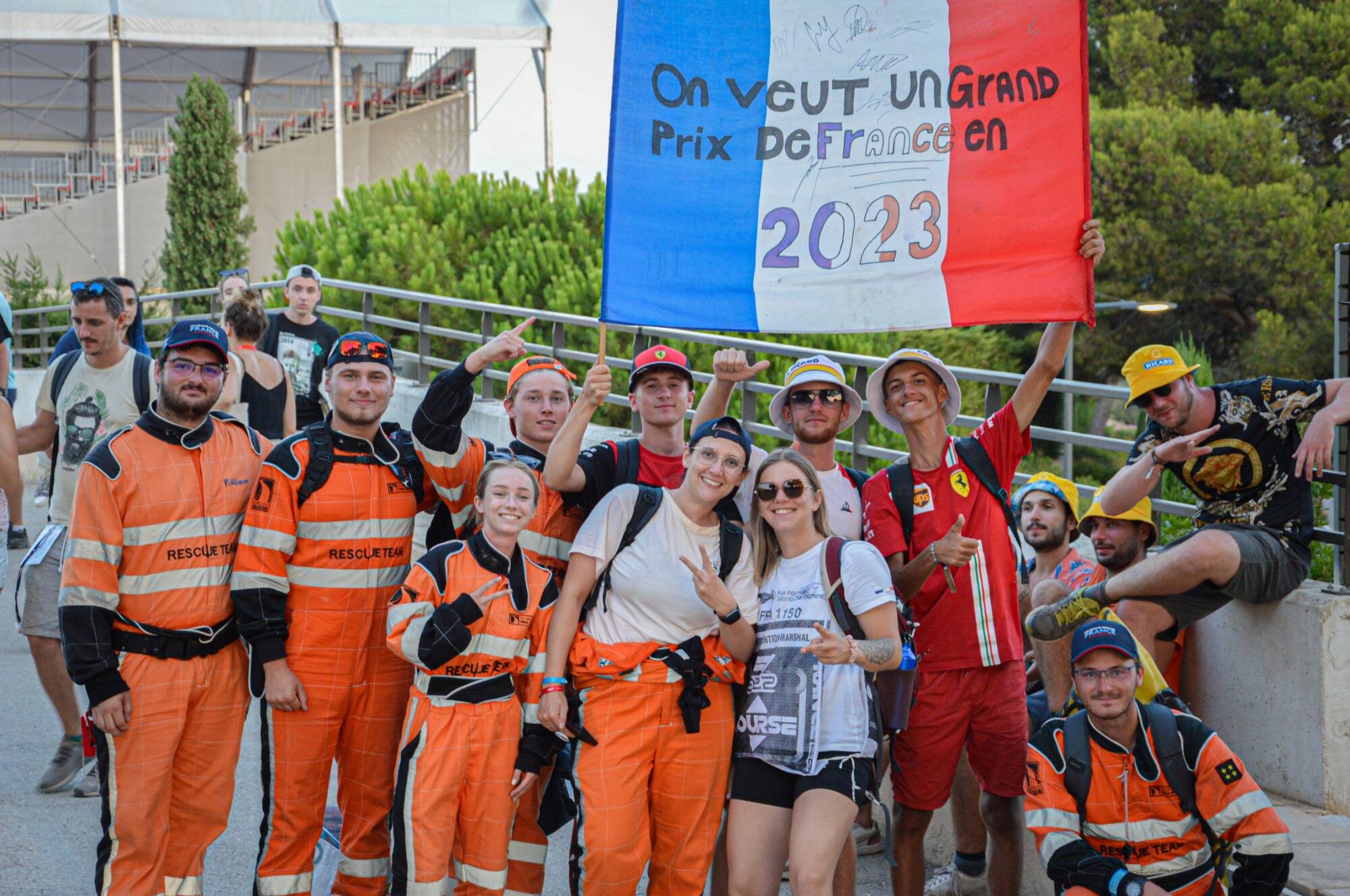 "On ne perd pas espoir, on va se battre", lancent les défenseurs du Grand Prix de France