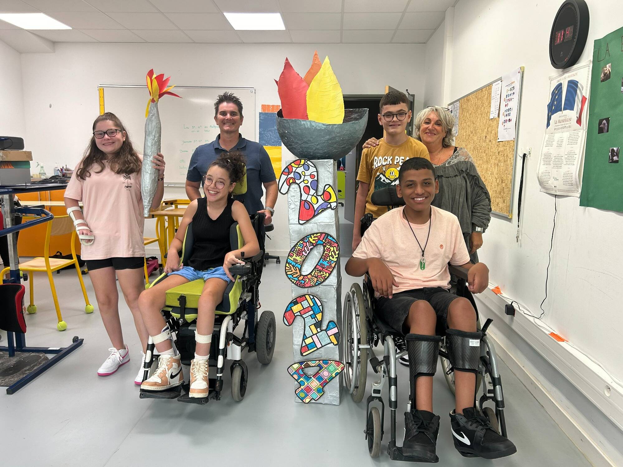 "Meilleure que Léon Marchand": nous avons regardé les Jeux paralympiques avec des élèves niçois en situation de handicap