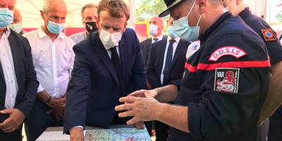 Macron sur place, appels à la solidarité, désastre écologique, 7.000 personnes évacuées... Le point à 19h sur l'incendie monstre dans le Var