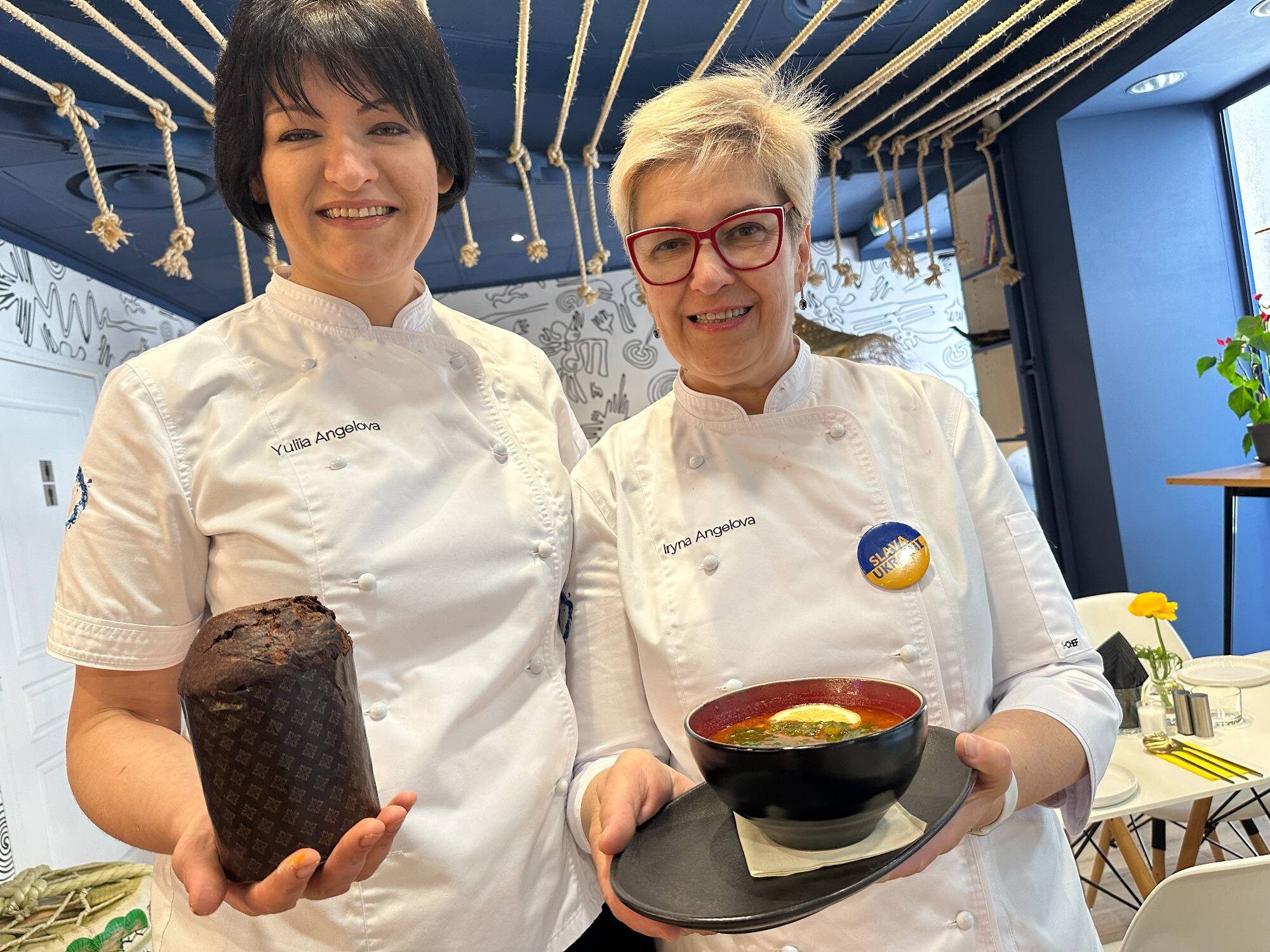 Cette cheffe propose de la cuisine ukrainienne tous les week-ends à Nice et elle cartonne