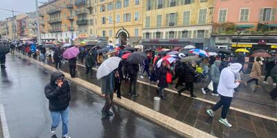 Les anti pass sanitaire se sont retrouvés à Nice, pour une 16e journée de mobilisation