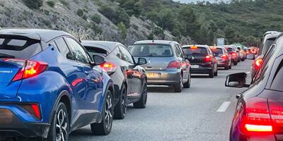 Deux véhicules impliqués dans un accident sur l'A8 à Fréjus, la circulation perturbée en direction de Nice