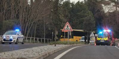 Un accident paralyse la circulation à Valbonne