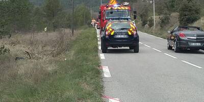 Deux personnes décèdent après une sortie de routeà La Roquebrussanne ce samedi