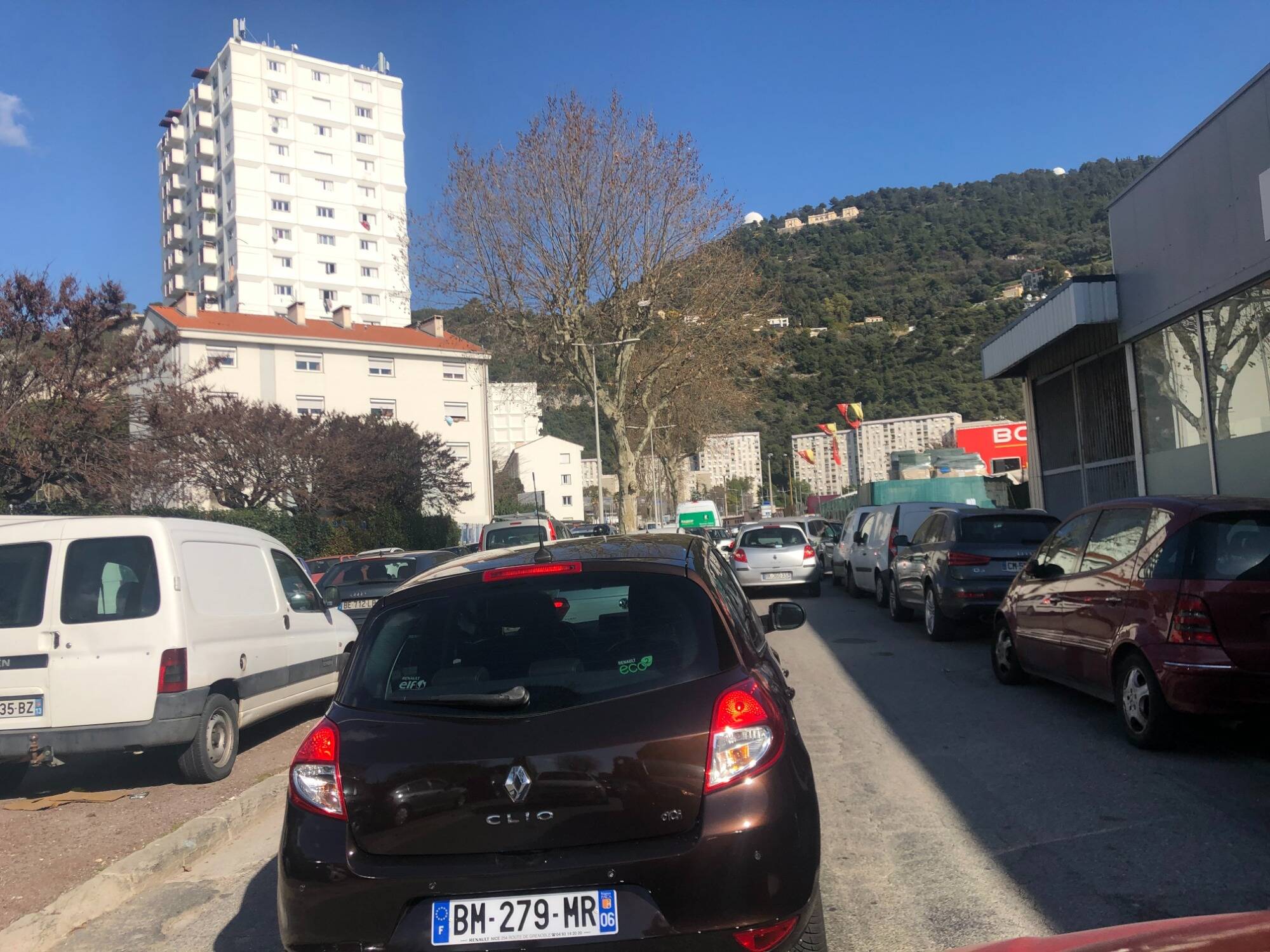 Le centreville, l'est de Nice et la voie Mathis paralysés ce samedi