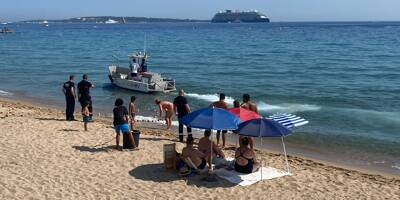 Une plage de Cannes la Bocca fermée pour pollution ce mercredi