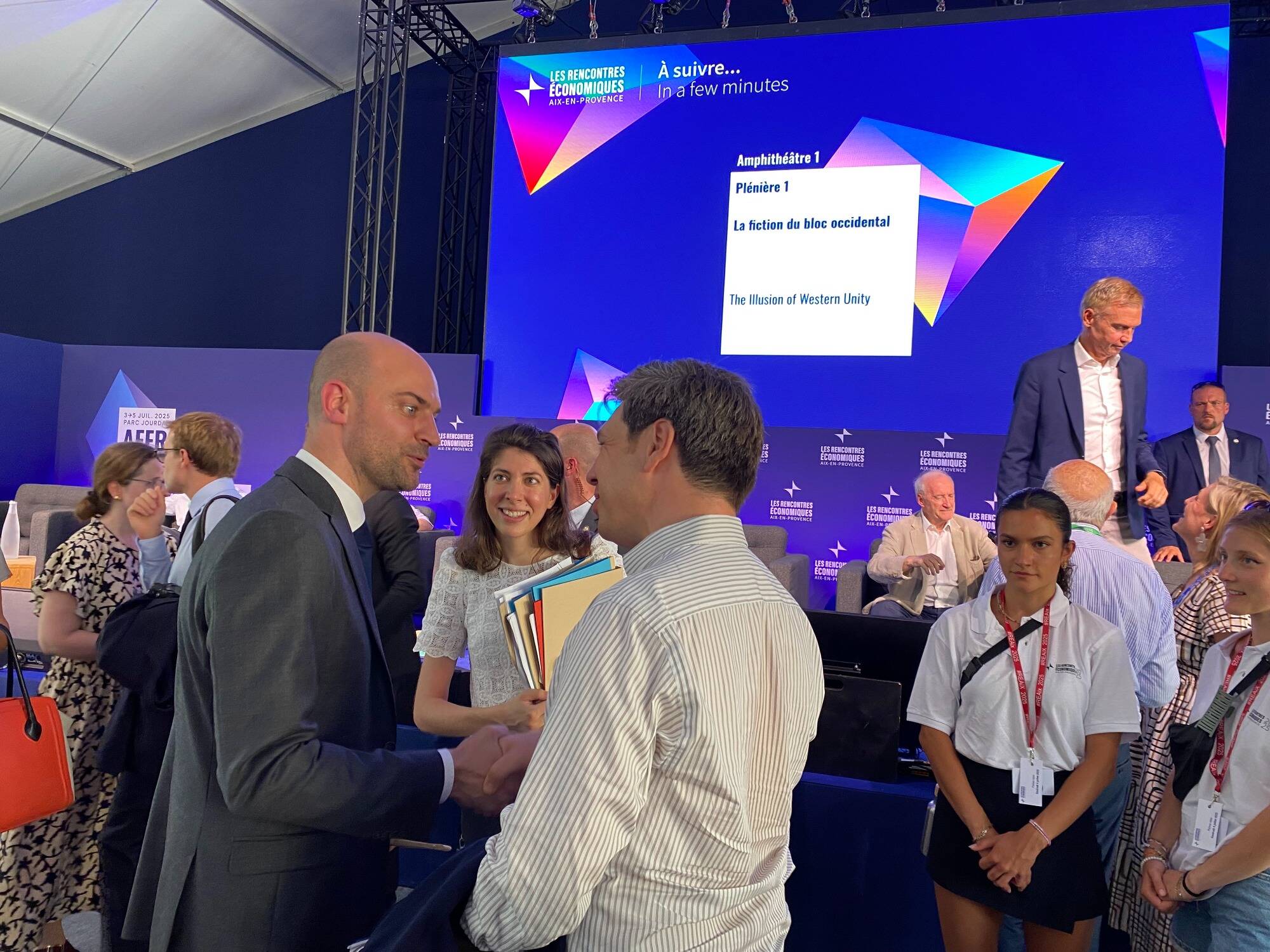 Jean-Noël Barrot aux Rencontres économiques d'Aix: l'Europe peut être l'antidote à la brutalisation du monde