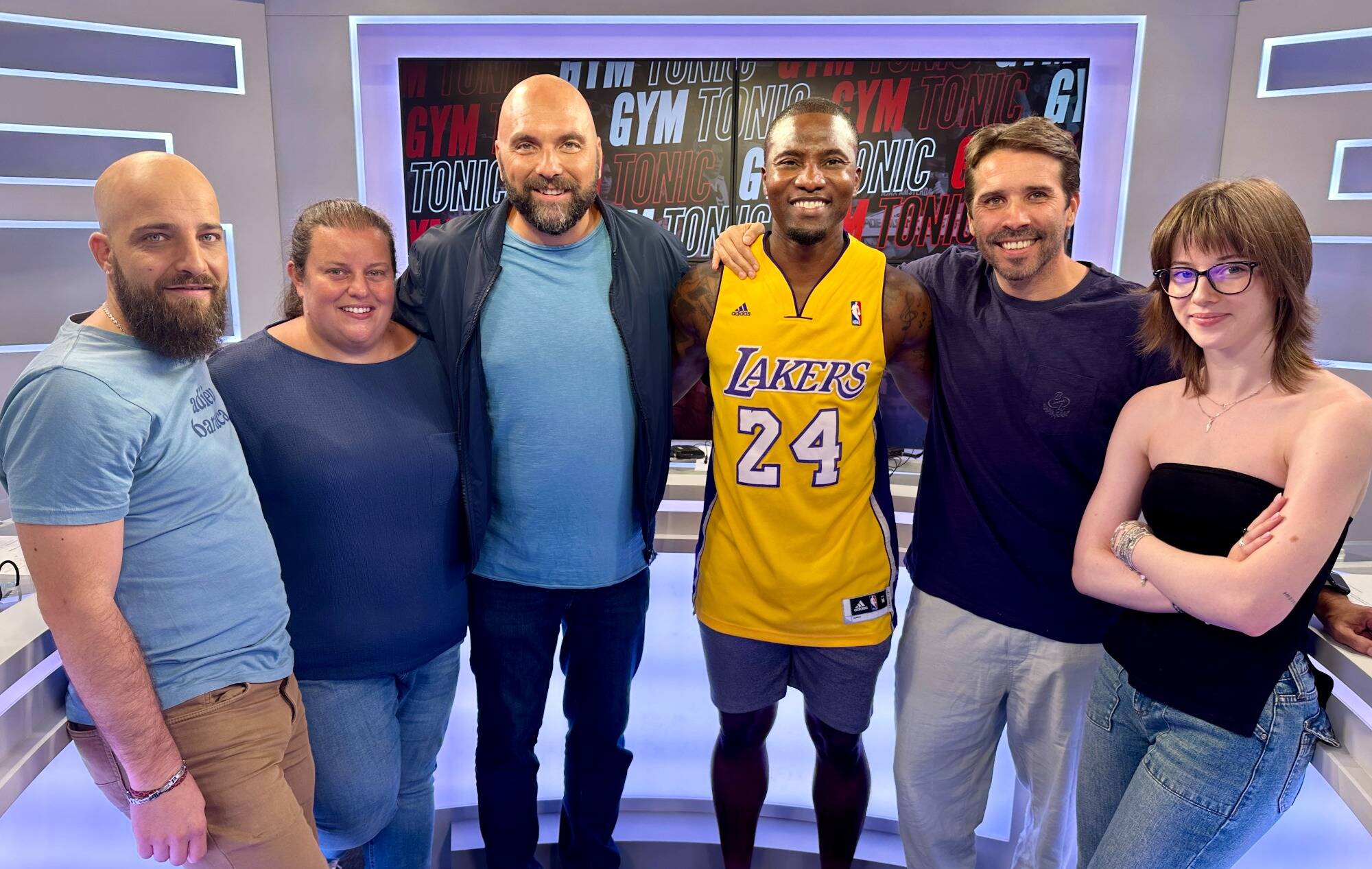 Franck Dja Djédjé, ancien attaquant à l'OGC Nice, est l'invité de Gym Tonic