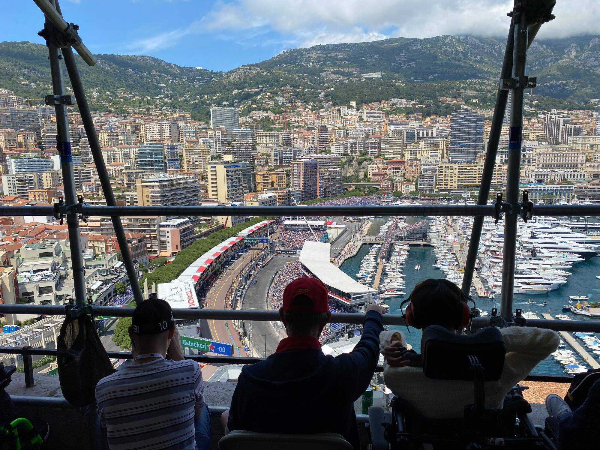 "C'était sur ma liste des choses à faire avant de décéder": à Monaco, une tribune sur le Rocher pour rendre le Grand Prix accessible à tous