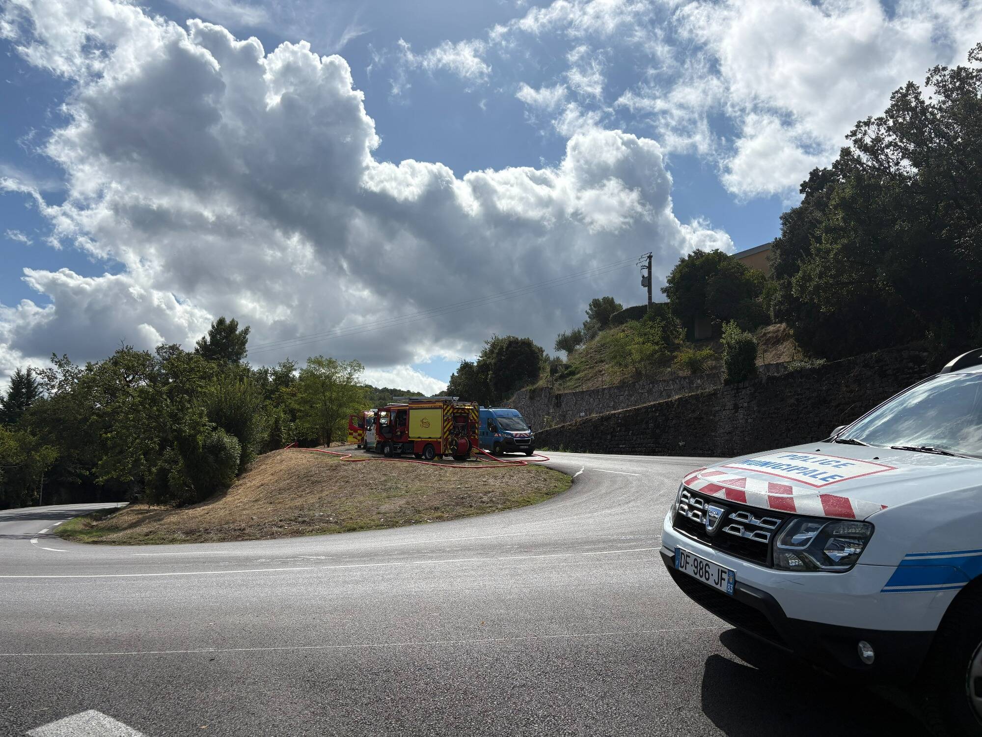 Une importante fuite de gaz provoque de gros bouchons à Draguignan ce lundi