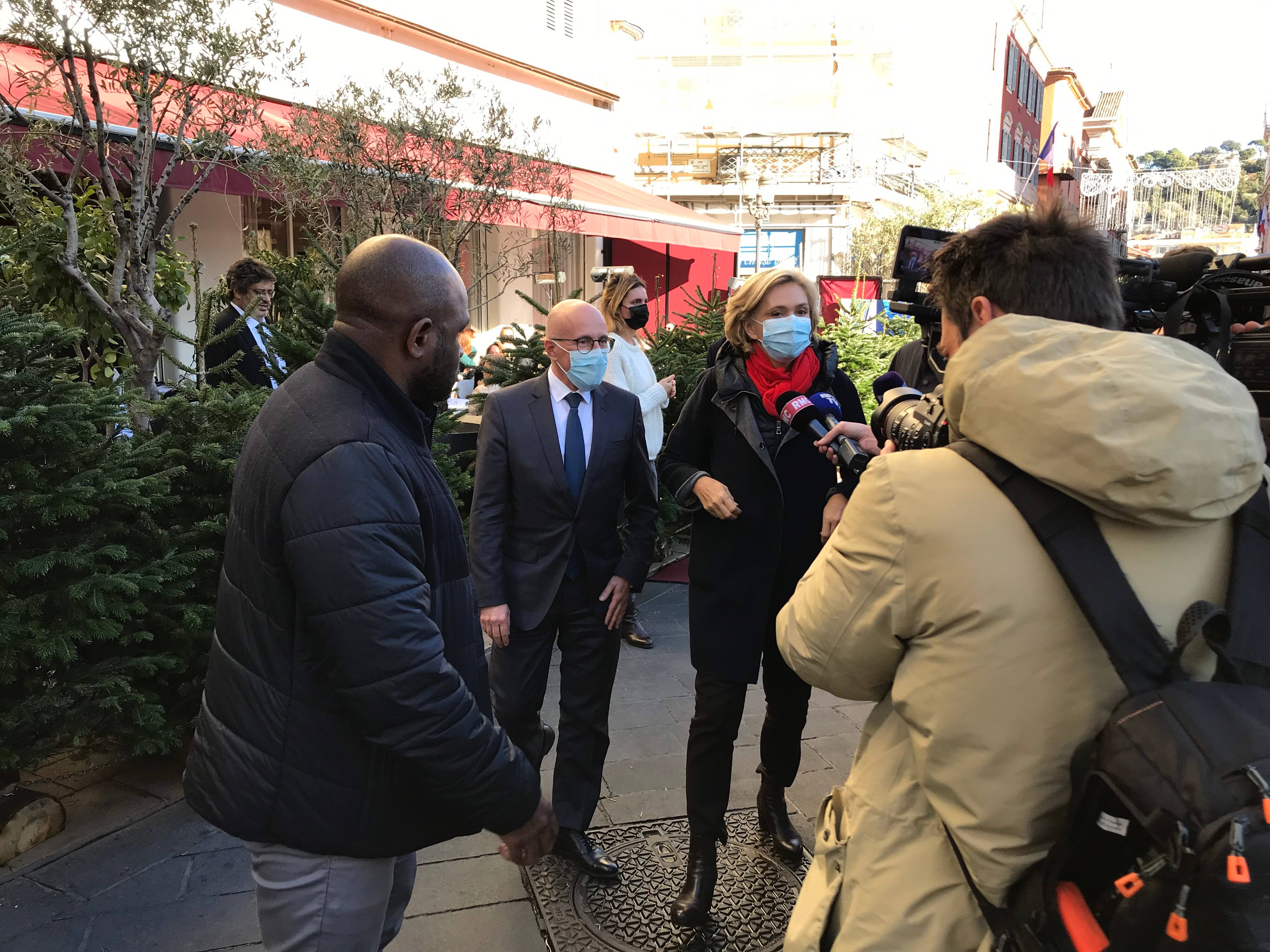 Eric Ciotti et Valérie Pécresse déjeunent en tête-à-tête à Nice avant une visite dans la Vésubie