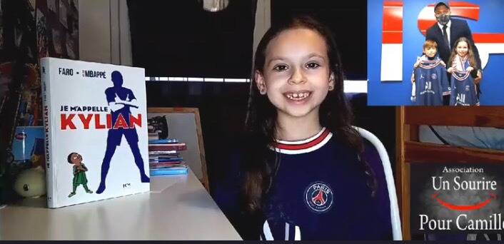 Camille, une fillette de 8 ans atteinte d'une maladie congénitale, harcelée après un message adressé à Kylian Mbappé