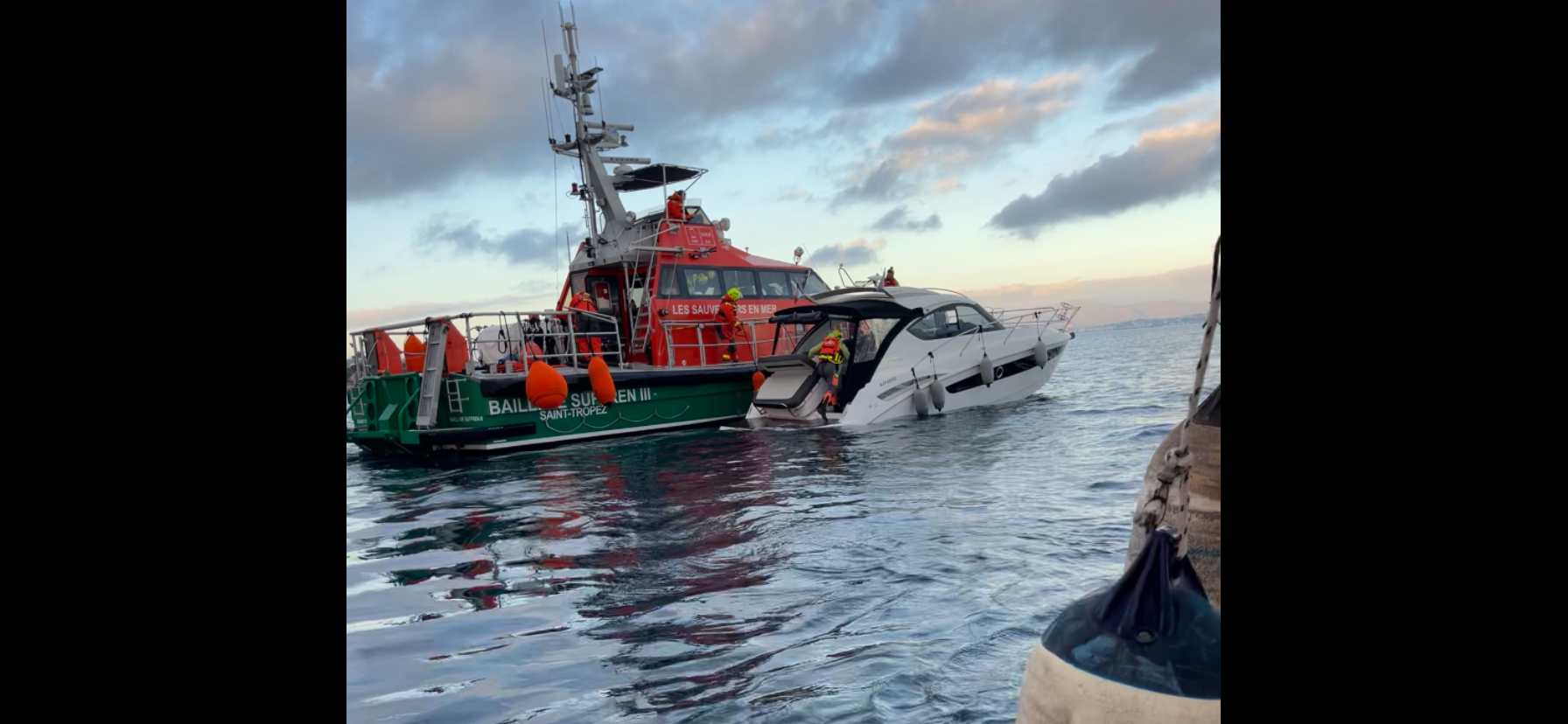Un pêcheur sauve un plaisancier en train de couler au large des côtes varoises le jour de Noël