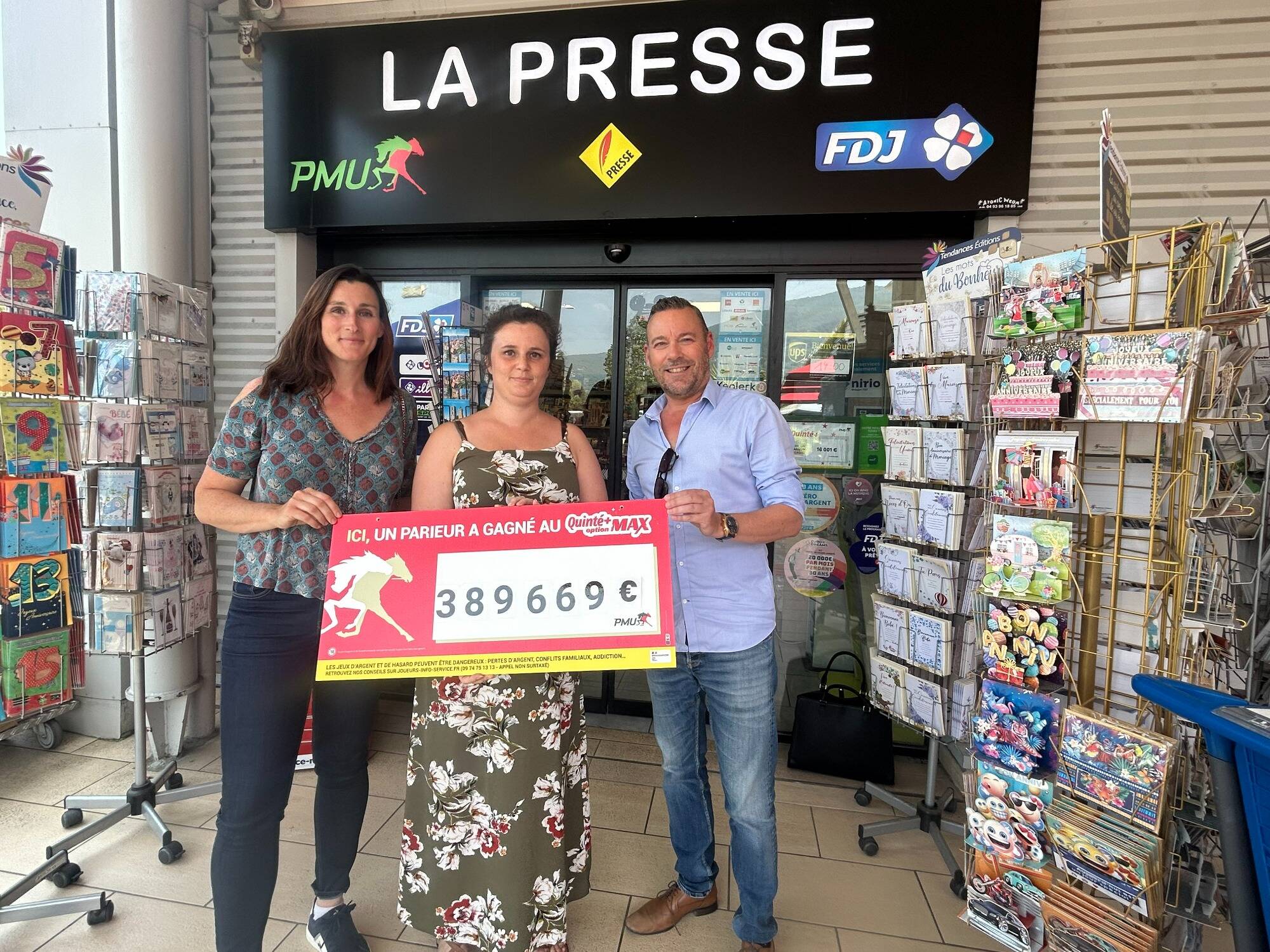 Il mise trois euros et empoche 389.669 euros au PMU dans les Alpes-Maritimes