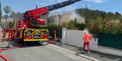 Un feu se déclare dans une maison à Saint-Raphaël, les pompiers sur place