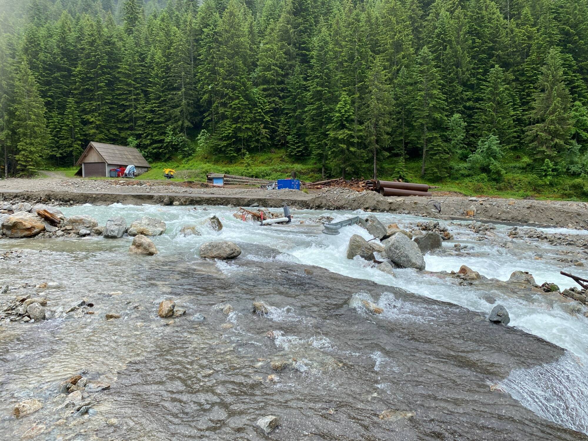 Routes, ponts, passages à gué, évacuations... On fait le point sur les conséquences des intempéries à Saint-Martin-Vésubie