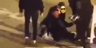 La vidéo de l'agression d'un homme à Nice par plusieurs individus devient virale sur les réseaux sociaux
