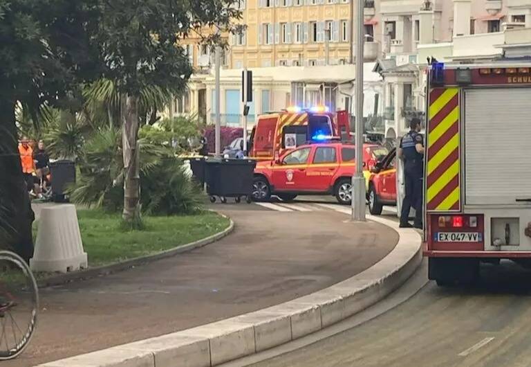 Un piéton renversé ce mercredi matin quai des Etats-Unis à Nice par un véhicule volé: un individu interpellé