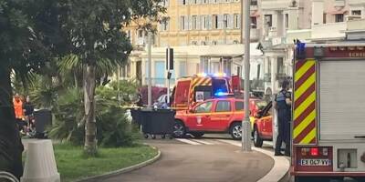Un piéton renversé ce mercredi matin quai des Etats-Unis à Nice par un véhicule volé: un individu interpellé