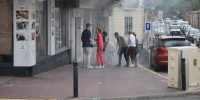 Un sèche-linge prend feu dans une laverie à Cannes
