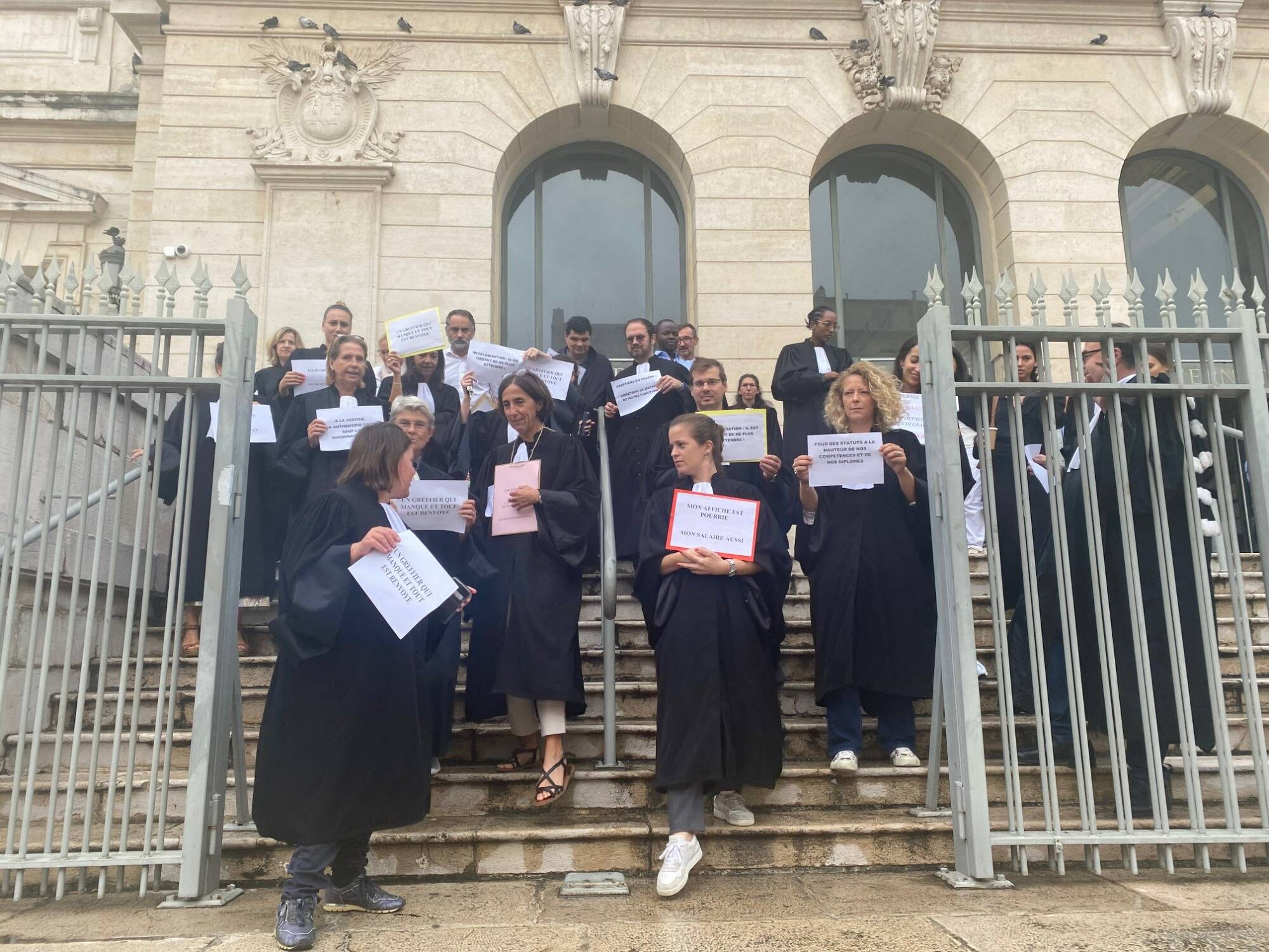 Les greffiers de nouveau en colère au tribunal judiciaire de Nice