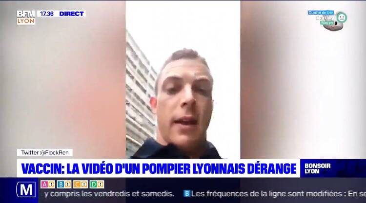 La vidéo d'un pompier qui affirme que le vaccin du Covid-19 augmente le nombre d AVC est-elle fiable?