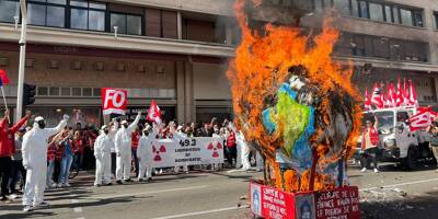 Manifestation du 1er mai à Toulon: dans les rangs du cortège, la colère gronde