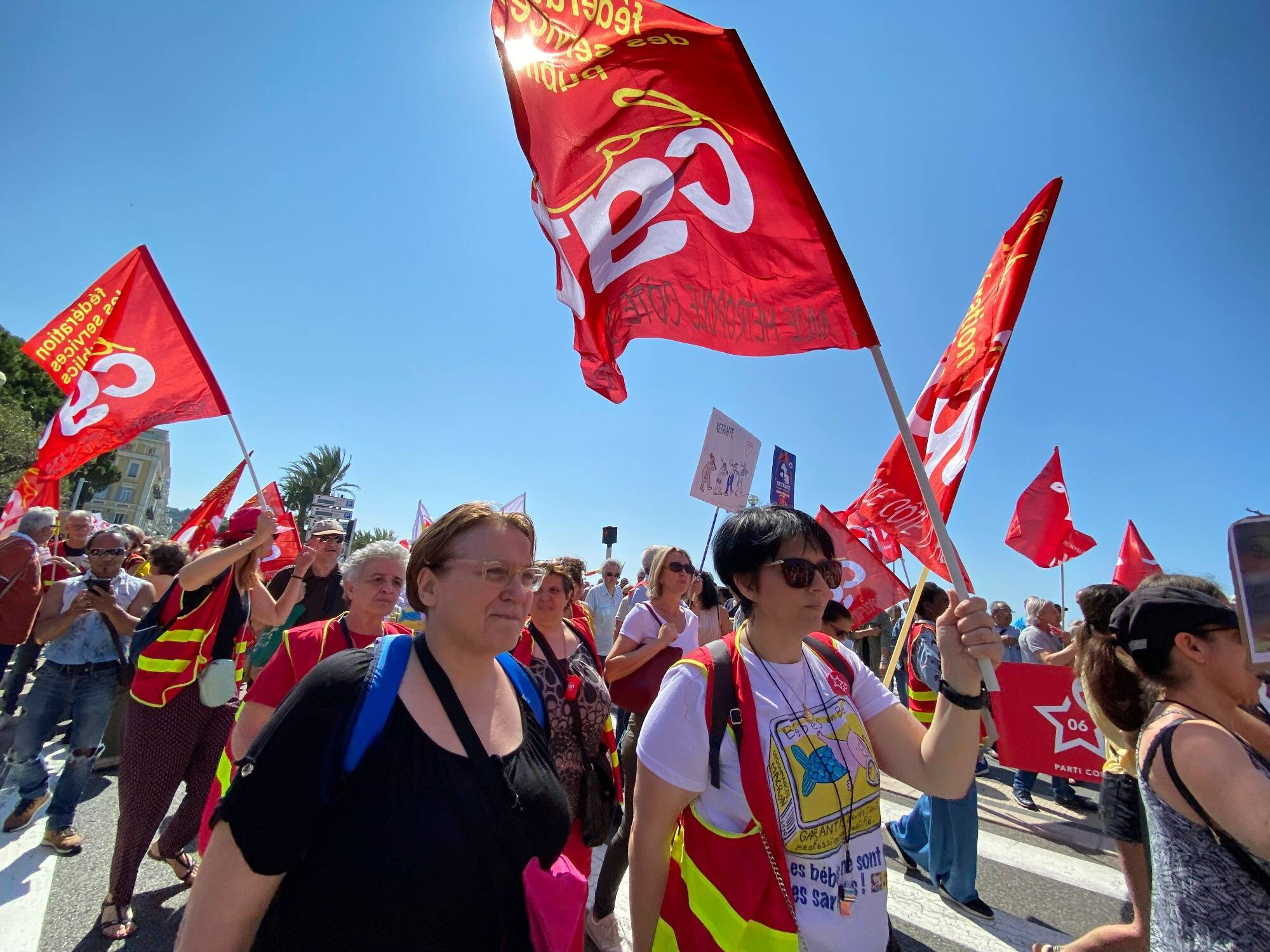 Réforme des retraites: la mobilisation faiblit dans les Alpes-Maritimes et le Var... Suivez notre direct