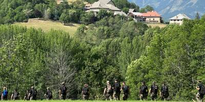 Dans le hameau du Haut-Vernet, les battues des gendarmes continuent pour tenter de retrouver le petit Emile, disparu depuis samedi