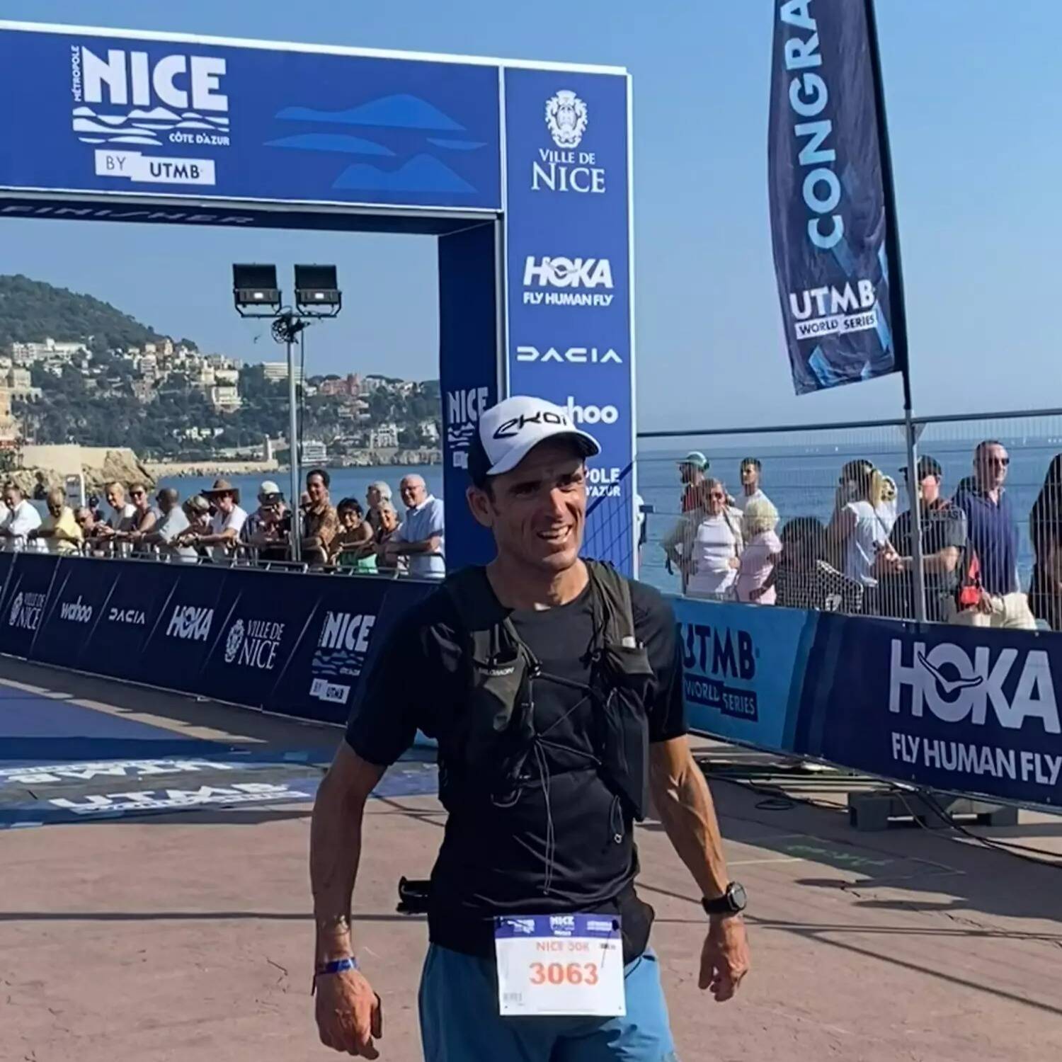 Julien Absalon, double champion olympique de VTT et dans le top 10 de l'UTMB by Nice Côté d'Azur