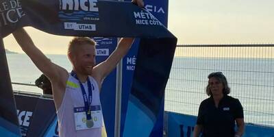 Frédéric Tranchand vainqueur du 20K de l'UTMB by Nice Côte d'Azur