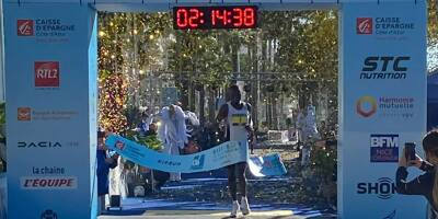 Le Kenyan Japheth Kosgei vainqueur de la 15e édition du marathon des Alpes-Maritimes