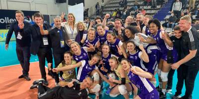 Les filles du Cannet remportent la Coupe de France de volley en dominant Cannes en finale