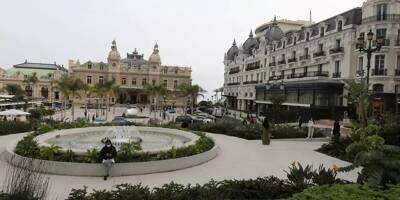 Des salariés de la Société des Bains de Mer en grève pendant le Grand Prix de Monaco
