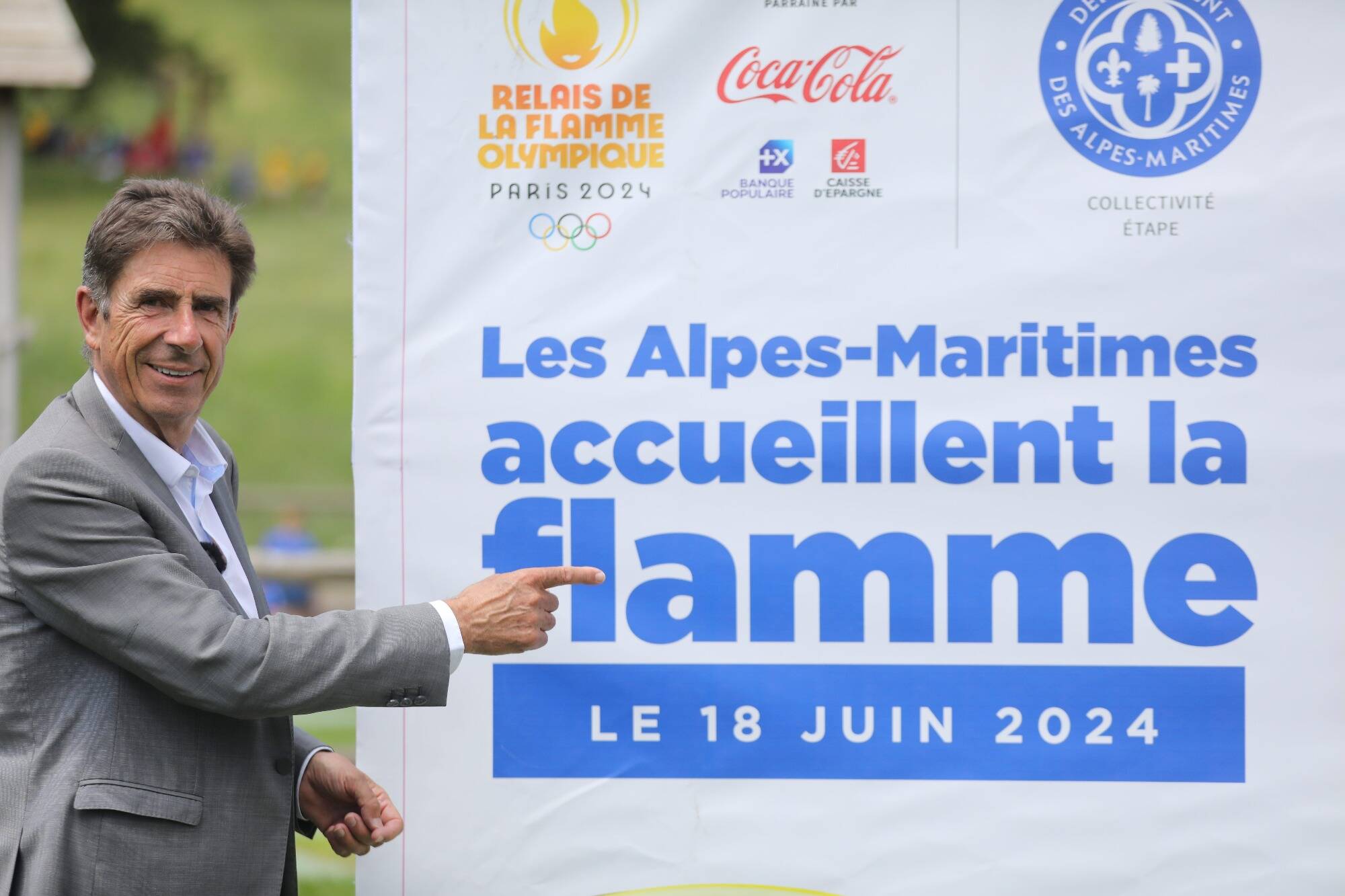 Le Département a déboursé 180.000 euros pour avoir la flamme: entretien avec son président, Charles Ange Ginésy