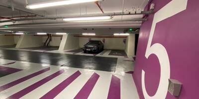 Une centaine de places de stationnement créées dans un parking de Nice après deux ans de travaux
