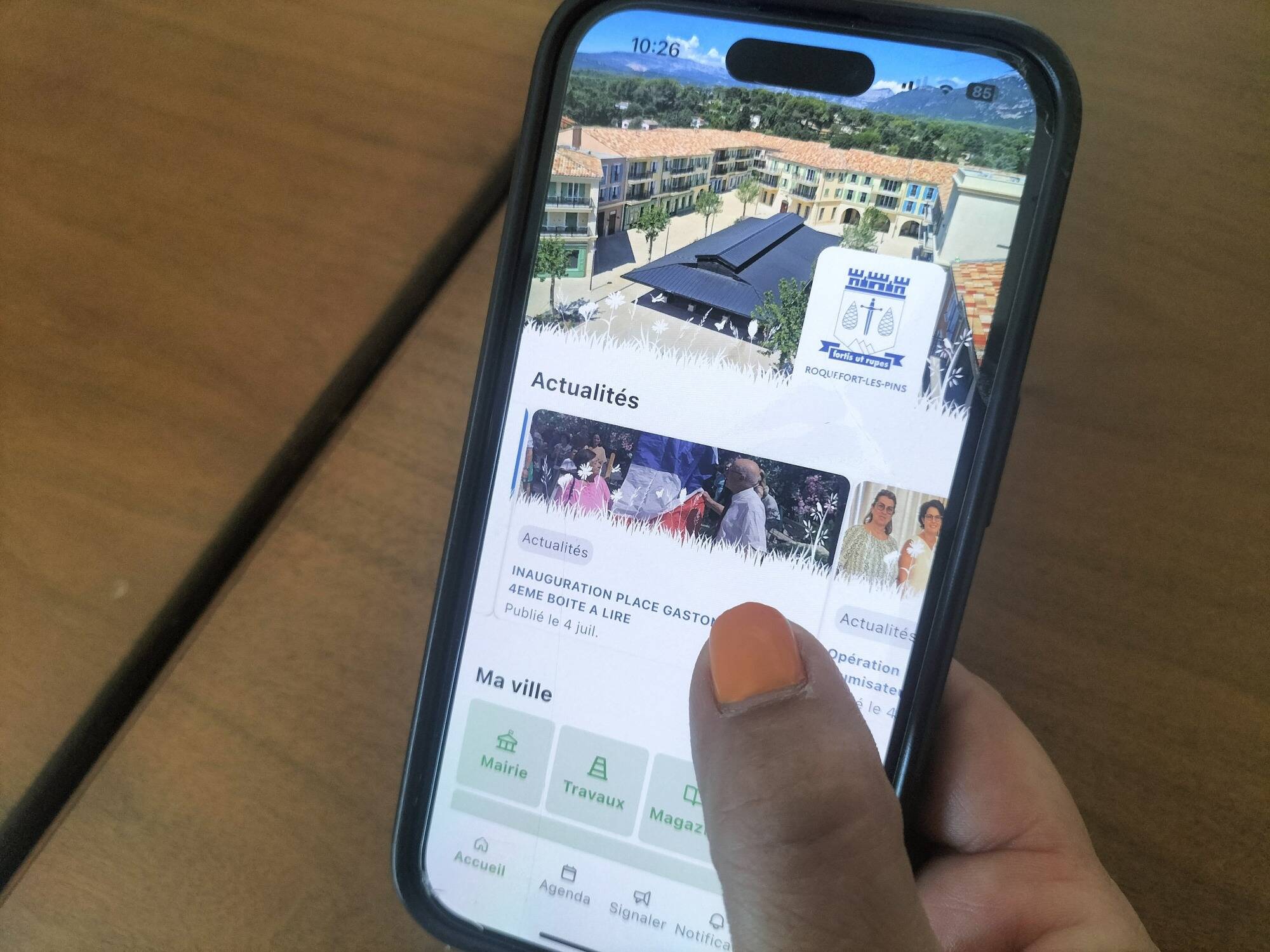 Une nouvelle application mobile pour les habitants de Roquefort-les-Pins