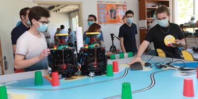Les robots des étudiants de l'université de Toulon brillent à la Coupe de France de robotique