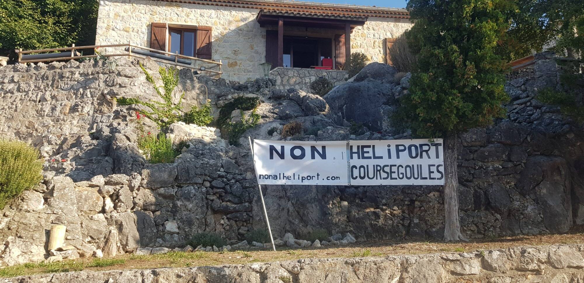Les habitants d'un paisible village de la Côte d'Azur se mobilisent contre un projet d'héliport