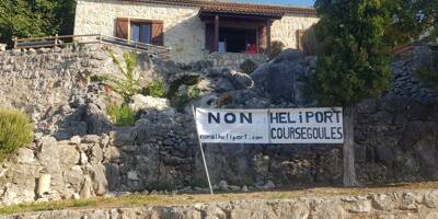 Les habitants d'un paisible village de la Côte d'Azur se mobilisent contre un projet d'héliport