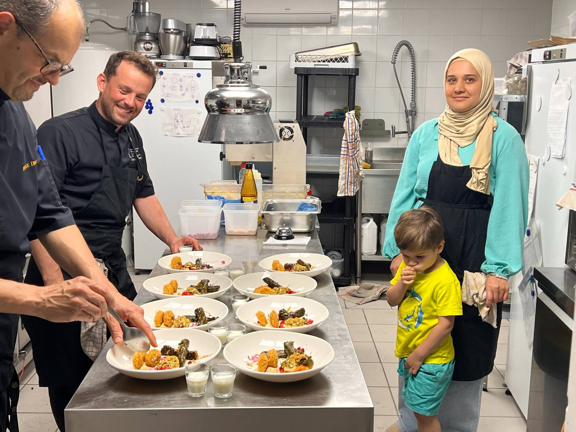 A Levens, un parfum de cuisine syrienne au Jardin pour le Refugee Food Festival