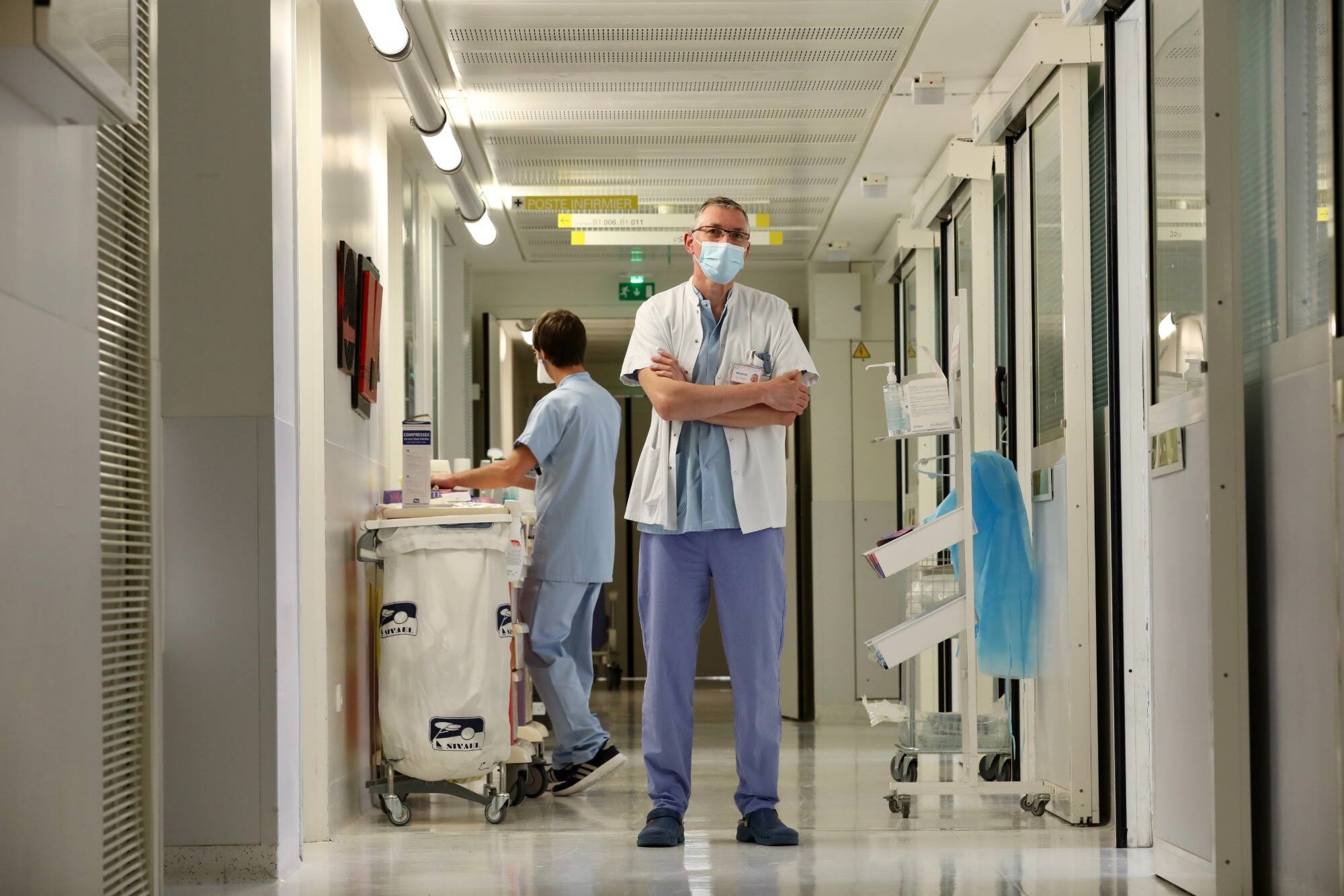 Décrue sur le front Covid à l'hôpital Sainte Musse à Toulon mais hausse de l'activité aux Urgences