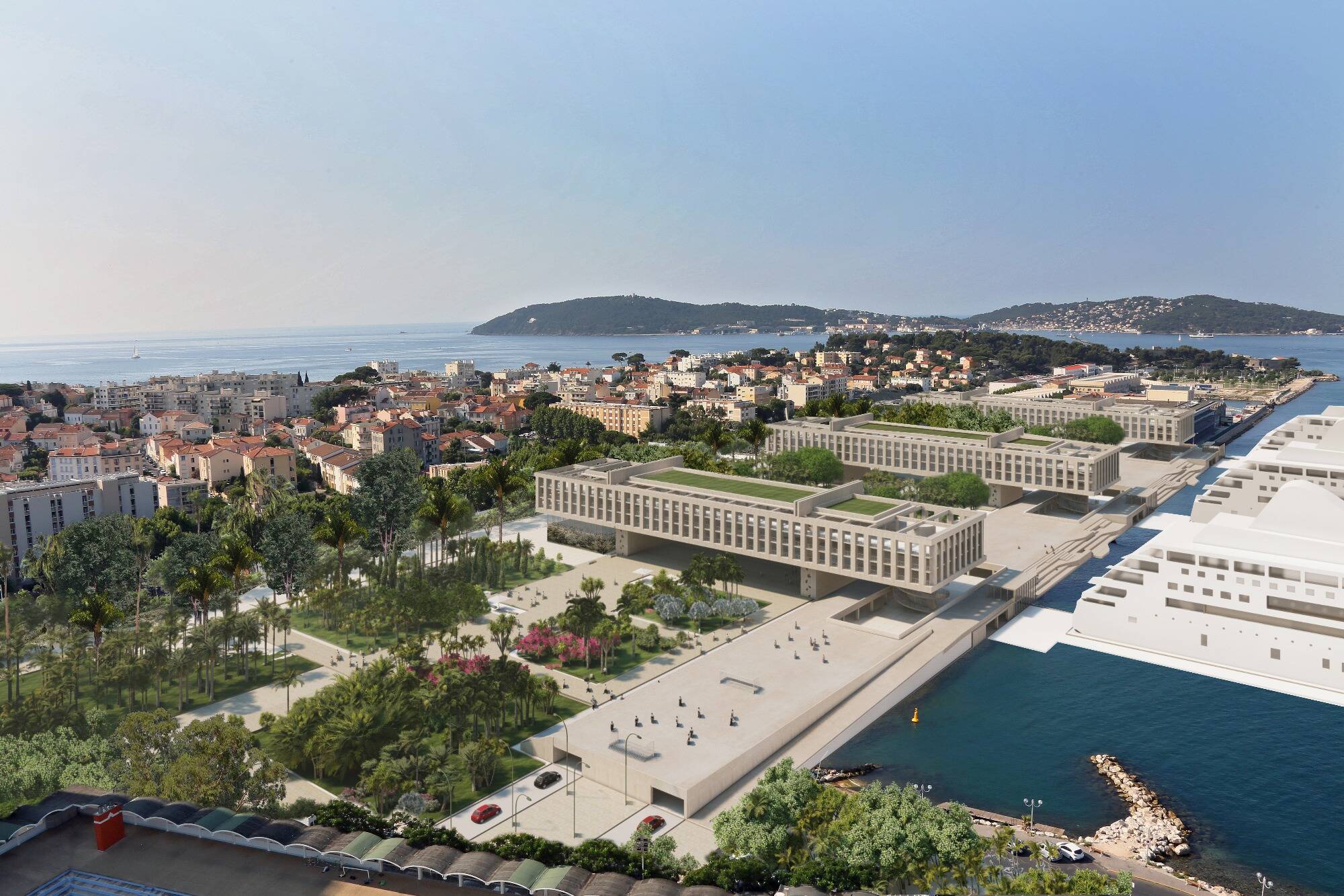 Voici comment un jeune architecte a imaginé la reconversion de l'ancien arsenal du Mourillon à Toulon