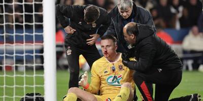 Victime d'une fracture du nez face au PSG, le gardien de l'OGC Nice Marcin Bulka est incertain face à Lens