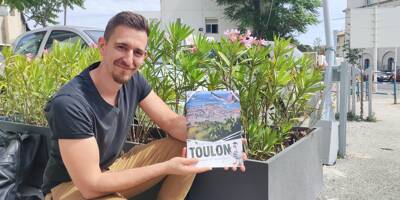 Ce Toulonnais propose un livre type Panini pour faire (re)découvrir la ville aux plus jeunes