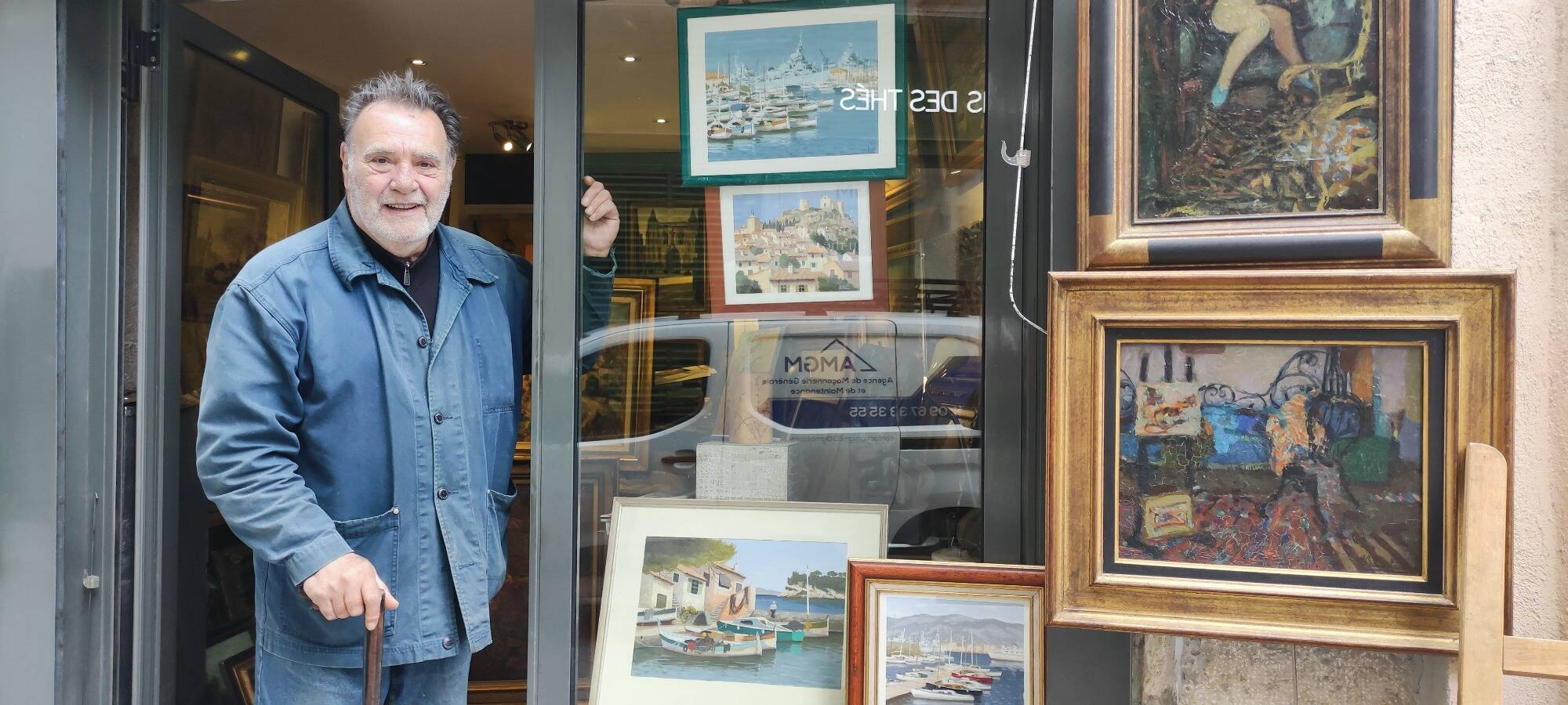 Un an après sa disparition, les oeuvres du peintre toulonnais Daniel Noël "au style inimitable" dispersées dans les galeries de la ville