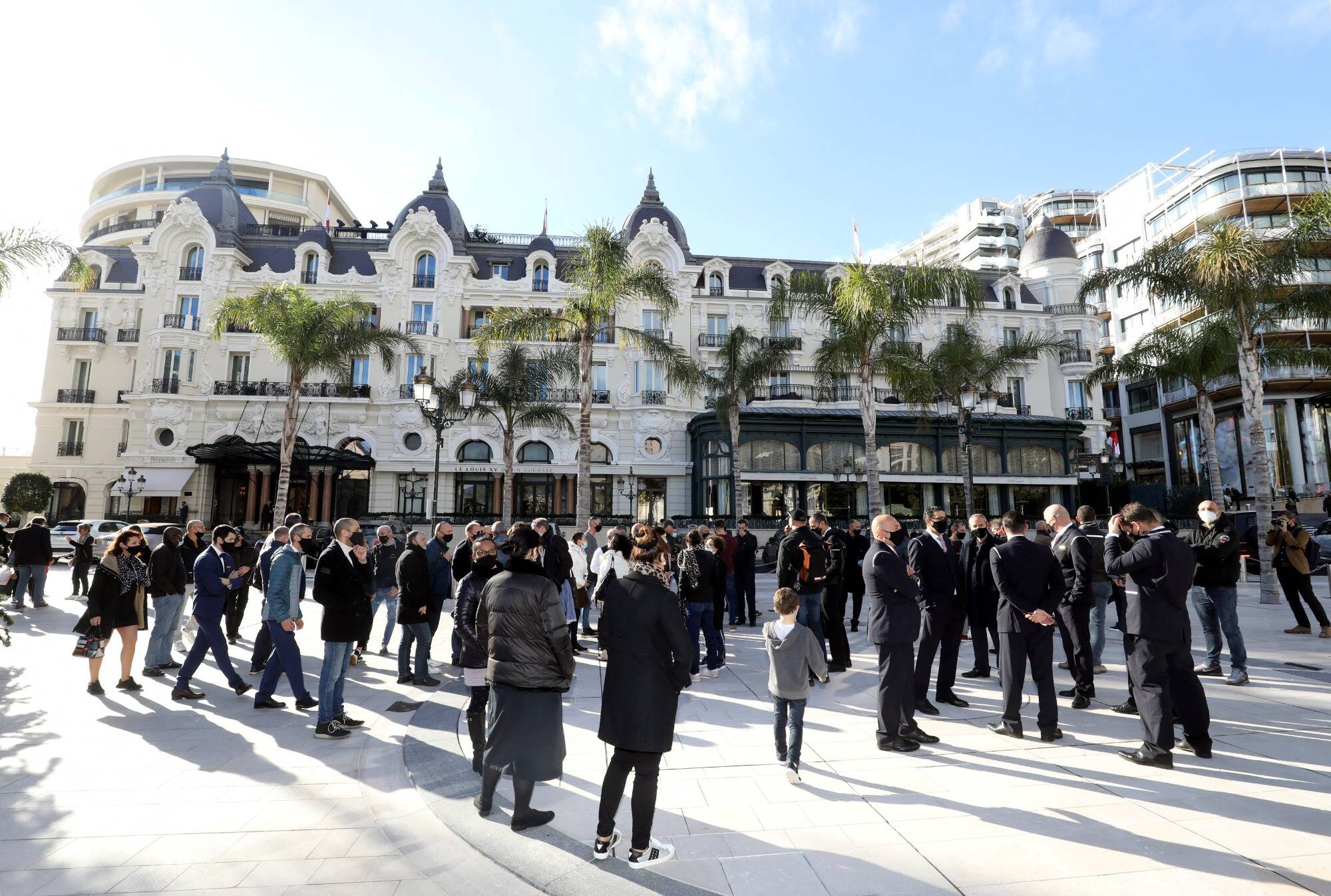 Plan social envisagé par la SBM: une partie des salariés de L'Hôtel de Paris en grève ce mardi à Monaco